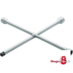 CHIAVI A CROCE IN ACCIAIO CROMO-VANADIO LUNGHEZZA BRACCIO MM 420 925GA CHIAVI A CROCE cross wrenches Orig. Gedore