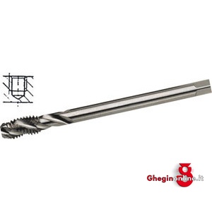 MASCHI MACCHINA ISO DIN 13 (DIN 376) METRICO GROSSO M TOLLERANZA 6H HSSGE TIPO RATIO CON ELICA A CIRCA 35° FORI CIECHI PROFONDI 9260G 24 MASCHI DX x MACC. 'M' machine taps Orig. Völkel