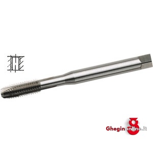 MASCHI USO MACCHINA GAMBO RINFORZATO USO DESTRO FILETTATURA WHITWORTH BSW IMBOCCO CORRETTO TIPO UNIVERSALE FORI CIECHI 9292G 3/8 MASCHI DX x MACC. BSW machine taps Orig. Völkel