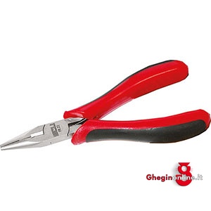 PINZE PER ELETTRONICA E MECCANICA FINE BECCHI MEZZOTONDI,DIRITTI 92GE PINZE PER ELETTRONICA pliers for electronics and fine mechanics Prod. SCU - immagine 2