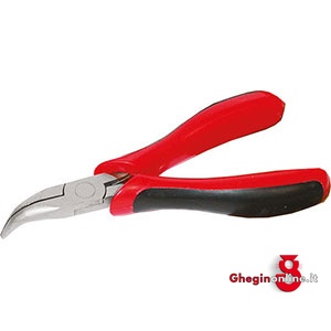 PINZE PER ELETTRONICA E MECCANICA FINE BECCHI MEZZOTONDI,CURVATI 92GL PINZE PER ELETTRONICA pliers for electronics and fine mechanics Prod. SCU - immagine 2
