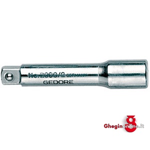 RICAMBI CHIAVI A BUSSOLA 1/4 PROLUNGHE FISSE 942E 300 RIC.CHIAVI A BUSS.1/4 spare parts for sockets Orig. Gedore
