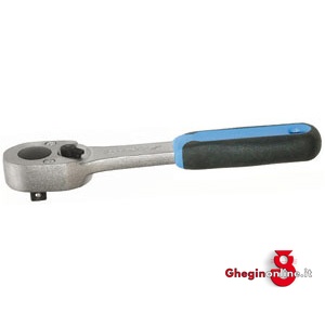 LEVE A CRICCO ATT.1/4 CON LEVETTA PER MOVIMENTO D+S E FISSO; LUNGH.MM 127 942V LEVE A CRICCO ATT. 1/4 ratchets Orig. Gedore