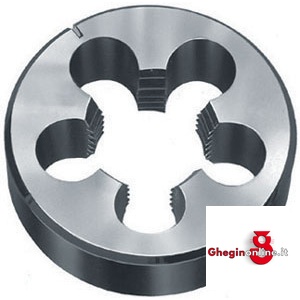 FILIERE TONDE FILETTATURA METRICA - PASSO FINE MF 9432 20 1.5 FILIERE TONDE 'MF' chrome steel taps and dies Prod. SCU