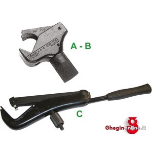 GRANDI APPARECCHI RAVVIVAFILETTI UNIVERS.PER TUTTE LE FILETT.CON ANG.60° (METRICHE-UNC-UNF-NPT) 9457GB APP. RAVVIVAFIL. UNIV. universal adjustable thread restorer Prod. SCU