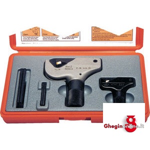 ASSORT.APPARECCHI RAVVIVAFILETTI UNIVERS.PER TUTTE LE FILETT.CON ANG.60° (METRICHE-UNC-UNF-NPT) 9459GA ASS.APP.RAVVIVAFIL. universal adjustable thread restorer sets Prod. SCU