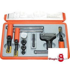 ASSORT.APPARECCHI RAVVIVAFILETTI UNIVERS.PER TUTTE LE FILETT.CON ANG.60° (METRICHE-UNC-UNF-NPT) 9459GE ASS.APP.RAVVIVAFIL. universal adjustable thread restorer sets Prod. SCU