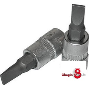 CHIAVI A BUSSOLA ATT. 1/4 TIPO A GIRAVITE TAGLIO DIRITTO 946GC 7 BUSSOLE MASCH.ATT.1/4 sockets Prod. SCU