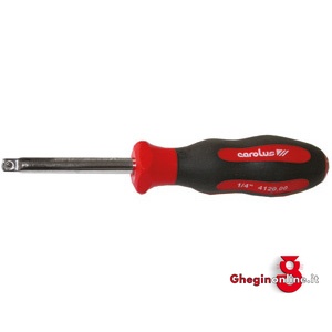 RICAMBI CHIAVI A BUSSOLA 1/4 IMPUGNATURA BICOMPONENTE 946GSE IMPUGNATURA BICOMPON. spare parts for sockets Orig. Carolus