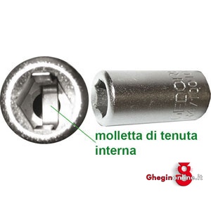 RICAMBI CHIAVI A BUSSOLA 1/4 RIDUZIONE 947GA RIDUZIONE A BUSSOLA spare parts for sockets Orig. Gedore red