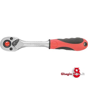 LEVE A CRICCO ATT.1/4 CON LEVETTA PER MOVIMENTO D+S 947GF LEVE A CRICCO ATT. 1/4 ratchets Orig. Gedore red