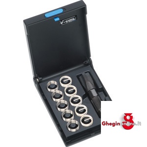 ASSORTIMENTI DI INSERTI FILETTATI ART. 9516 GA-B 9516GF ASS. INSERTI 9516GA-B thread inserts in stainless steel Orig. V-Coil