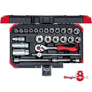 CHIAVI A BUSSOLA IN SERIE 954GT SR. CH. A BUSSOLA sockets  sets Orig. Gedore red