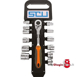CHIAVI A BUSSOLA IN SERIE IN POLLICI 954GVP SR.CH A BUSSOLA 3/8 sockets sets Prod. SCU