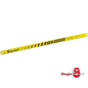 SEGHE PER METALLI USO A MANO TIPO FLESSIBILE A TEMPRA DIFFERENZIATA 9557GA SEGHExMET. USO A MANO hand blades high speed steel Prod. SCU - Orig. Starrett