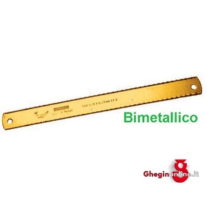 SEGHE PER METALLI USO A MANO TIPO A DOPPIA DENTATURA 9565GT SEGHExMET. USO A MANO hand blades high speed steel Orig. Guhema-Bi-Lastic