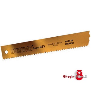 SEGHE PER METALLI USO MACCHINA TIPO CON DENTATURA STANDARD 9568G 28B SEGHExMET.USO MACCHINA machine hacksaw blades HSS Orig. Guhema-Super HSS