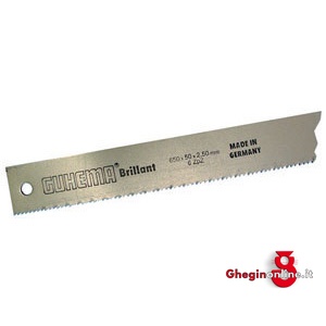 SEGHE PER METALLI USO MACCHINA TIPO CON DENTATURA STANDARD IN ACCIAIO HSS LEGATO AL COBALTO EMO5CO5 9569G 26B SEGHExMET.USO MACCHINA machine hacksaw blades HSS Orig. Guhema-Brillant