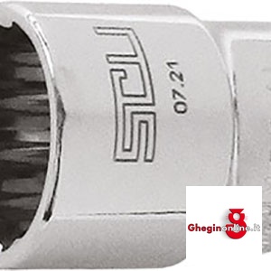BUSSOLE POLIGONALI IN POLL. DA 3/8 956REL 7/8 CH.BUSS. POLIG.ATT.3/8 sockets Prod. SCU