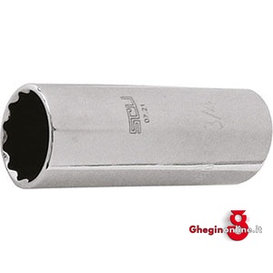 BUSSOLE POLIGONALI LUNGHE IN POLL. DA 3/8 956REP 7/8 CH.BUSS. POLIG.ATT.3/8 sockets Prod. SCU