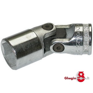 CHIAVI A BUSSOLA ATT. 3/8 DIN 3120 - ISO 1174 TIPO SNODATO CON ESAGONO INTERNO 956REZ 15 CH.BUSS.ESAG.ATT.3/8 sockets Orig. Carolus