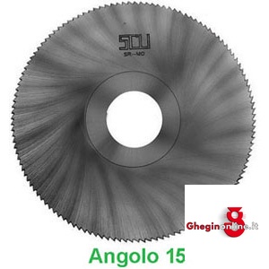 SEGHE CIRCOLARI PER METALLI TIPO UNIVERSALE DENTATURA GROSSA DIN 1838 - UNI 4014 (ANGOLO 15°) 9581B 200S SEGHE CIRC. x METALLI metal cutting circular saw blades to DIN 1837-1838 Prod. SCU