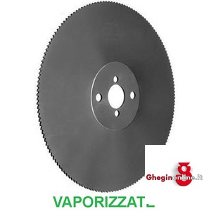 SEGHE CIRCOLARI PER TRONCATRICI HSS CO5 DENTATURA PER BARRE PIENE (PASSO MM 5) 9595E 350 SEGHE CIR.xTRONCATRICI metal-cutting circular saw blades for cutting-off-machines Prod. SCU
