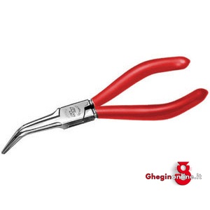PINZE PER ELETTRONICA E MECCANICA FINE BECCHI MEZZOTONDI,PIEGATI 95GE PINZE PER ELETTRONICA pliers for electronics and fine mechanics Prod. SCU - immagine 2