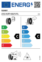 Pneumatici Auto Invernali SUNNY NW211 225/40 R18 92 V XL - immagine 3