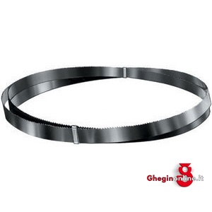 ANELLI SALDATI DI SEGHE A NASTRO BIMETALLICHE MM 3660 9660GR ANELLI SALDATI mm.3660 metal-cutting "Bi-metal" bandsaw blades Prod. SCU