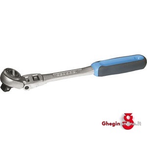 LEVE A CRICCO DA 1/2 SNODATE A 180°; CON DISCO PER MOVIMENTO D+S 970RZ LEVE A CRICCO DA 1/2 ratchets Orig. Gedore