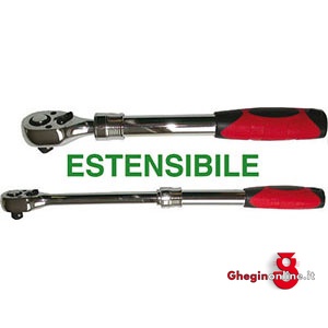 LEVE A CRICCO ATTACCO 1/2 ESTENSIBILE 970V LEVA A CRICCO ratchets Prod. SCU