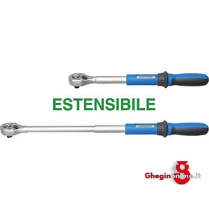 LEVE A CRICCO ATTACCO 1/2 ESTENSIBILE 970VC LEVA A CRICCO ratchets Orig. Gedore