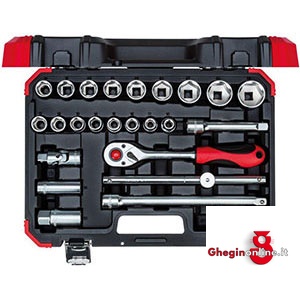 SERIE CHIAVI A BUSSOLA 1/2 971GPE SR. CH. A BUSSOLA 1/2 sockets  sets Orig. Carolus