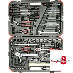 SERIE CHIAVI A BUSSOLA 1/2 971GTP SR. CH. A BUSSOLA 1/2 sockets  sets Orig. Gedore red