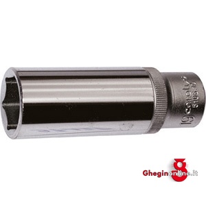 BUSSOLE PROLUNGATE CON ESAGONO INTERNO 971RP 32 BUSS.ESAG.1/2  LUNGHE sockets Orig. Gedore red