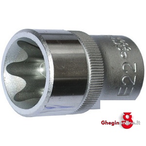 BUSSOLE CON IMPRONTA INTERNA TORX 971RPT 24 BUS.IMPR.INT.TORX sockets Orig. Gedore red
