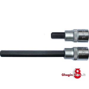 BUSSOLE CON ESAGONO ESTERNO 971RQ 19 BUSS.ESAG.EST. sockets Orig. Gedore red