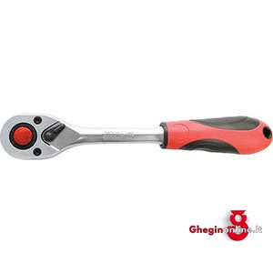 LEVE A CRICCO DA 1/2 CON LEVETTA PER MOVIMENTO D+S 971RSA LEVE A CRICCO DA 1/2 ratchets Orig. Gedore red