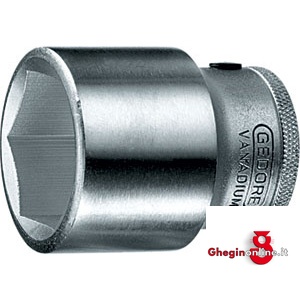 CHIAVI A BUSSOLA ESAGONALI ATT. 3/4 DIN 3120 - ISO 1174 974RA 60 CH.BUSS.ESAG.ATT.3/4 sockets Orig. Gedore