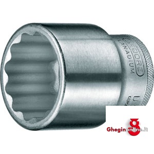 CHIAVI A BUSSOLA POLIGONALI ATT. 3/4 DIN 3120 - ISO 1174 974RB 2 CH.BUSS.POLIG.ATT.3/4 sockets Orig. Gedore