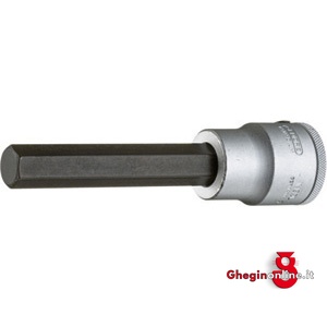CHIAVI A BUSSOLA CON ESAGONO ESTERNO TIPO LUNGO ATT. 3/4 DIN 3120 - ISO 1174 974RCL 22 BUSSOLE MASCH.ATT.3/4 sockets Orig. Gedore