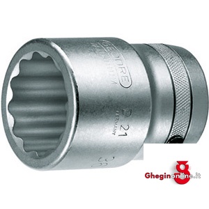 CHIAVI A BUSSOLA ATT. 1 DIN 3120 - ISO 1174 CON POLIGONO INTERNO 977RB 65 CH.BUSS.POLIG.ATT.1" sockets Orig. Gedore