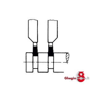 UTENSILI PER TORNIO SX P 30 DIN 4981 (ISO 7 - UNI 4109) 9785G 16 UT.TORNIO SX ISO 7 P30 carbide tipped turning tools Prod. SCU - immagine 2