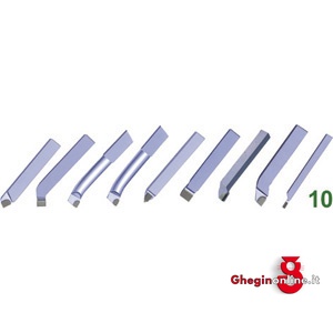 UTENSILI PER TORNIO IN ASSORTIMENTO 9 PZ. 9789G 10 ASS.UTENSILI DA TORNIO carbide tipped turning tools in sets Prod. SCU