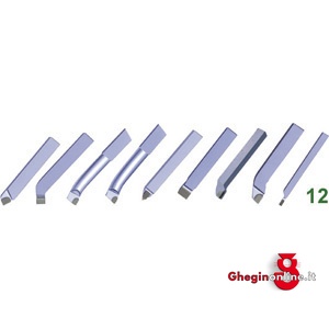 UTENSILI PER TORNIO IN ASSORTIMENTO 9 PZ. 9789G 12 ASS.UTENSILI DA TORNIO carbide tipped turning tools in sets Prod. SCU