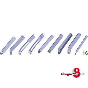UTENSILI PER TORNIO IN ASSORTIMENTO 9 PZ. 9789G 16 ASS.UTENSILI DA TORNIO carbide tipped turning tools in sets Prod. SCU