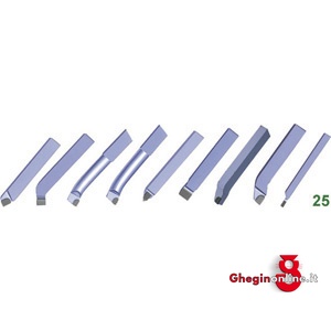 UTENSILI PER TORNIO IN ASSORTIMENTO 9 PZ. 9789G 25 ASS.UTENSILI DA TORNIO carbide tipped turning tools in sets Prod. SCU