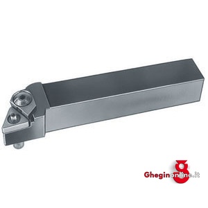 PORTAINSERTI PER TORNITURA A FISSAGGIO MECCANICO USO DX ESTERNO 9800 25 PORTAPLACCHETTE F.M. holder for cutting bit tools Prod. SCU