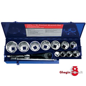 15 CHIAVI A BUSSOLA IN SERIE 980G SR. CH. A BUSSOLA 1" sockets sets Prod. SCU